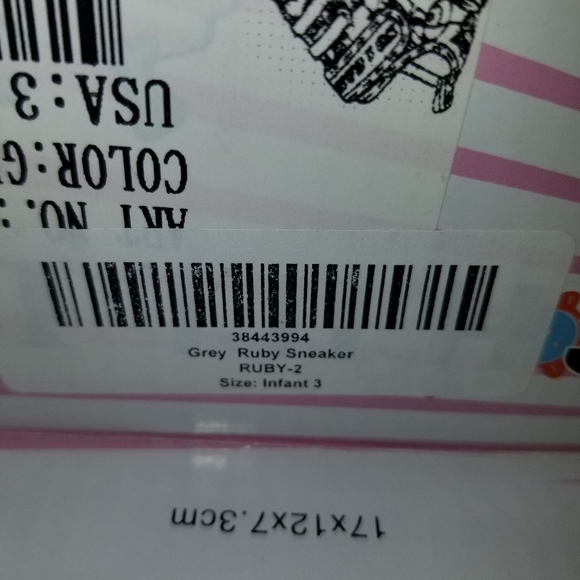 Chulis Gray/Green Ruby Sneakers Sz 5 - Picture 9 of 10